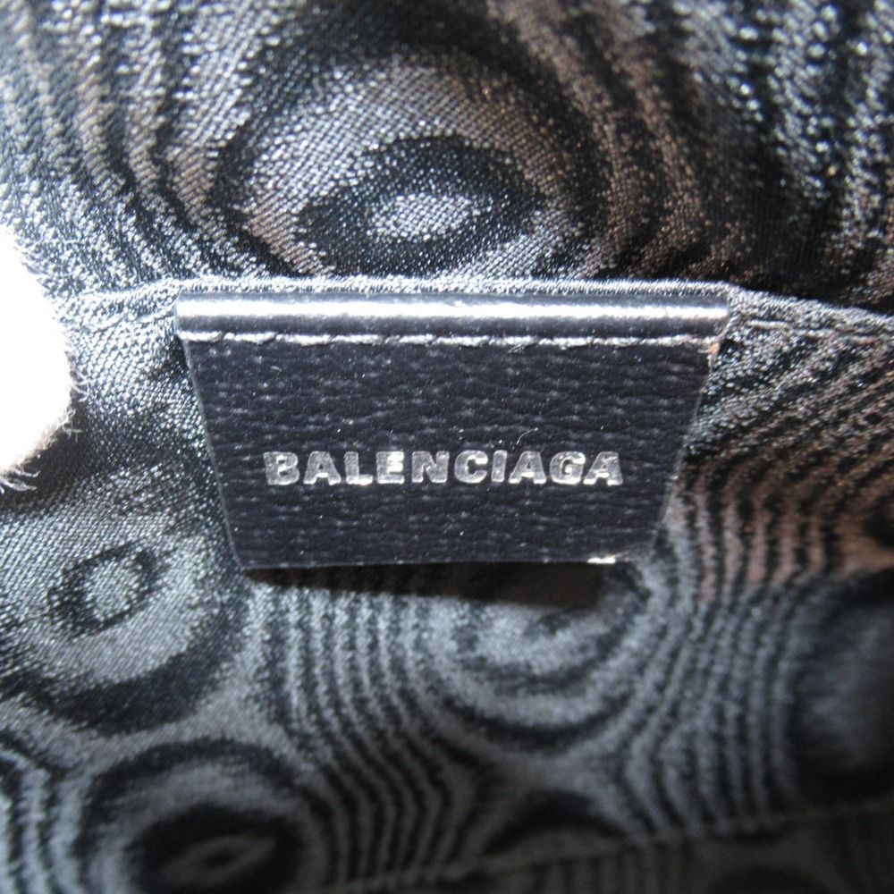 Balenciaga Gucci 2way Shoulder Bag Canvas Black Bag View 6